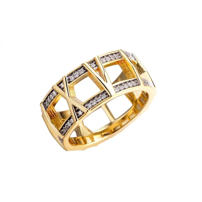 Кольцо декоративное из позолоты