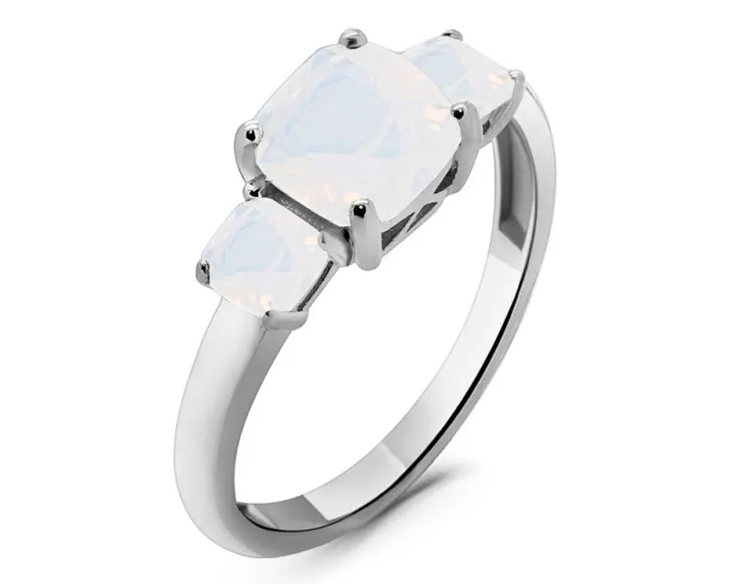 Кольцо декоративное из серебра