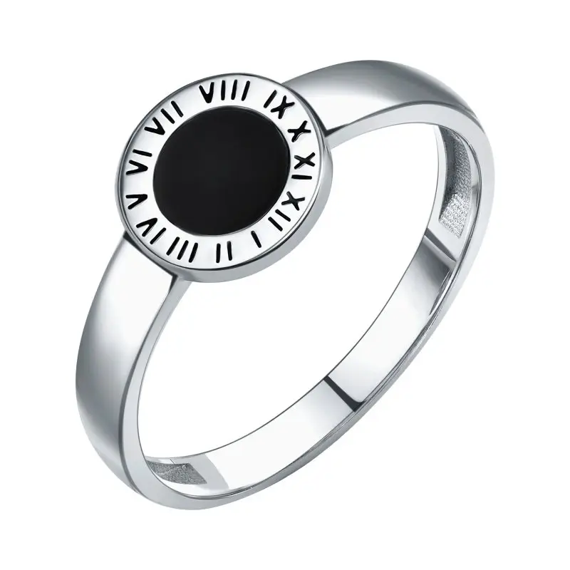 Кольцо декоративное из серебра