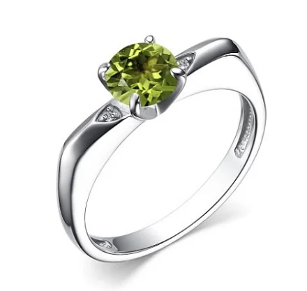 Кольцо декоративное из серебра