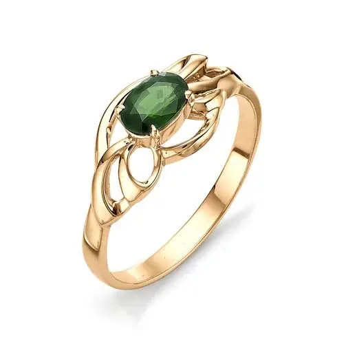 Кольцо декоративное из красного золота