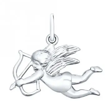 Подвеска декоративная из серебра