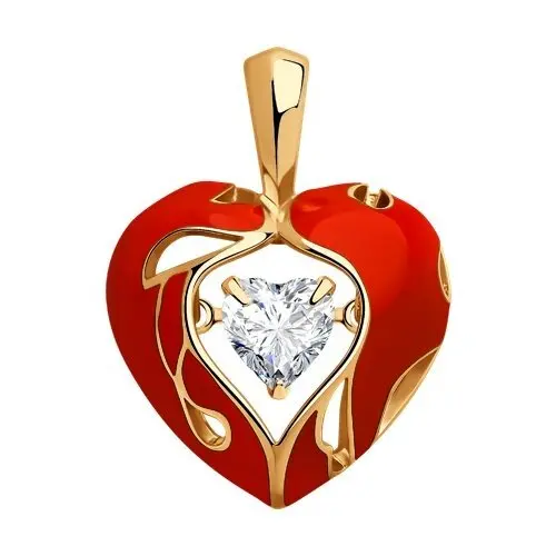 Подвеска декоративная из серебра