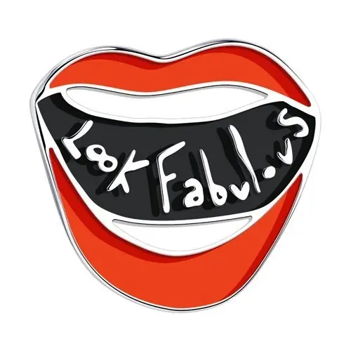 Брошь из серебра