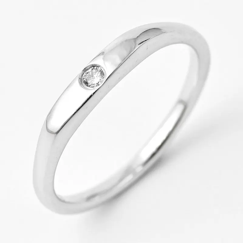 Кольцо декоративное из серебра