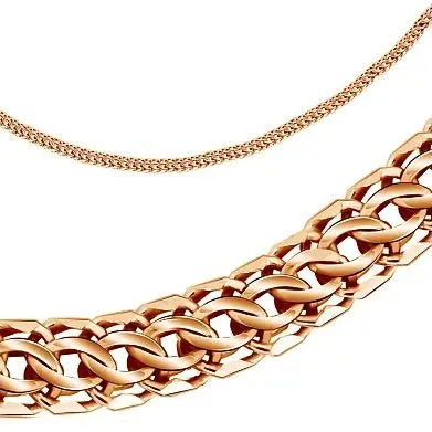 Цепь из красного золота