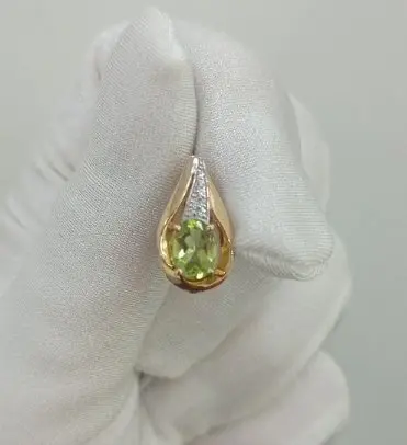 Серьги с английским замком из комбинированного золота