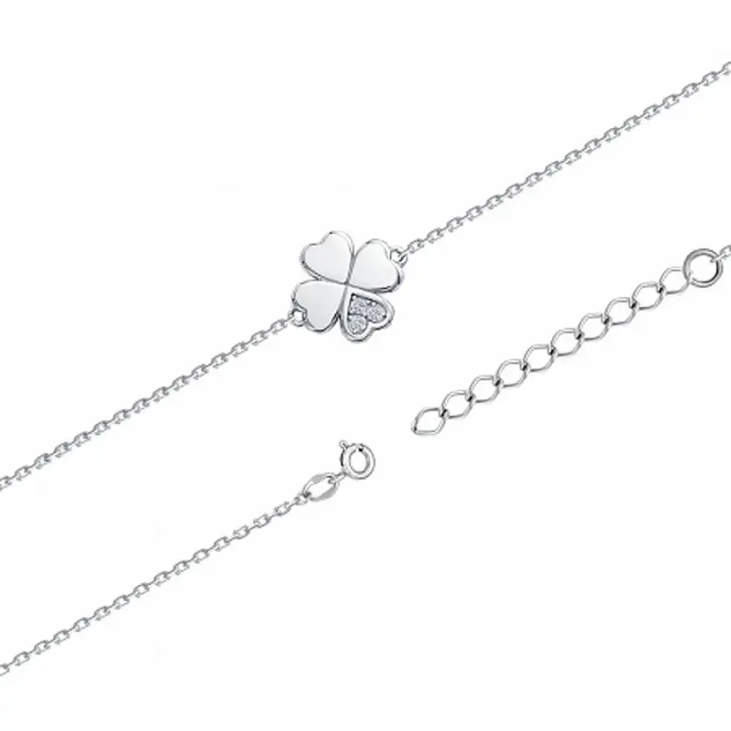 Браслет декоративный из серебра