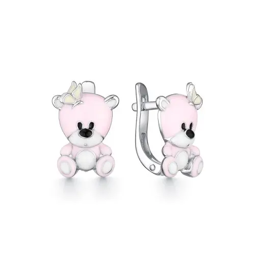 Серьги детские из серебра