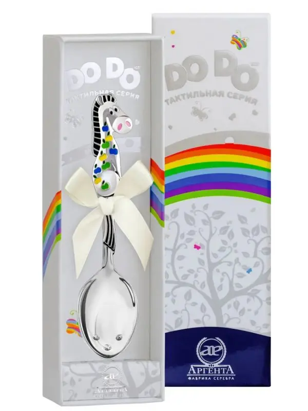 Ложка DODO "Лошадка в яблоках" 267ЛЖ05807_черный