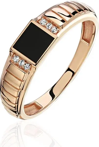 Печатка из красного золота