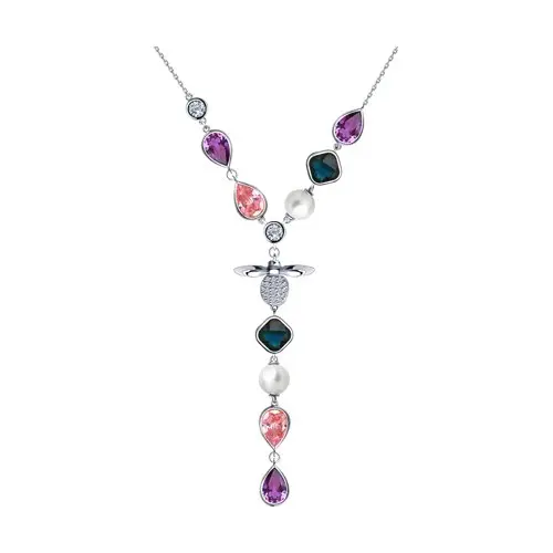 Цепь колье из серебра