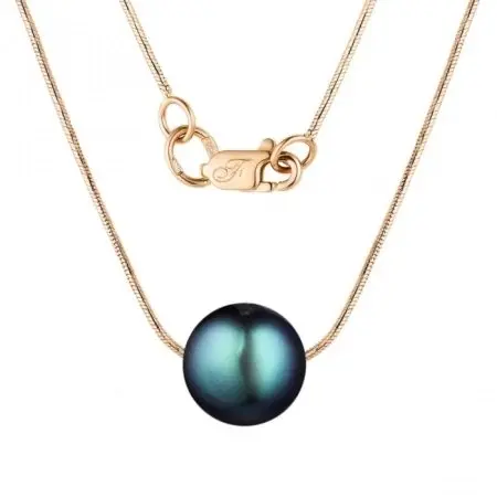 Цепь колье из красного золота