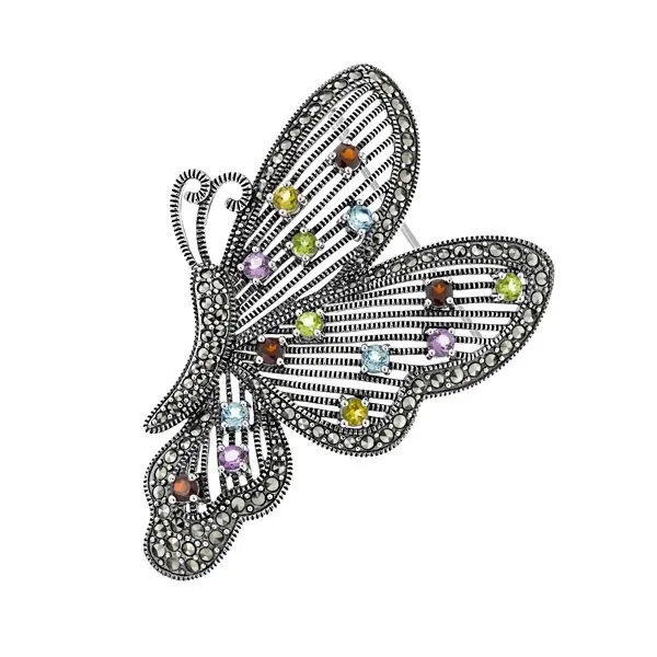 Брошь из серебра