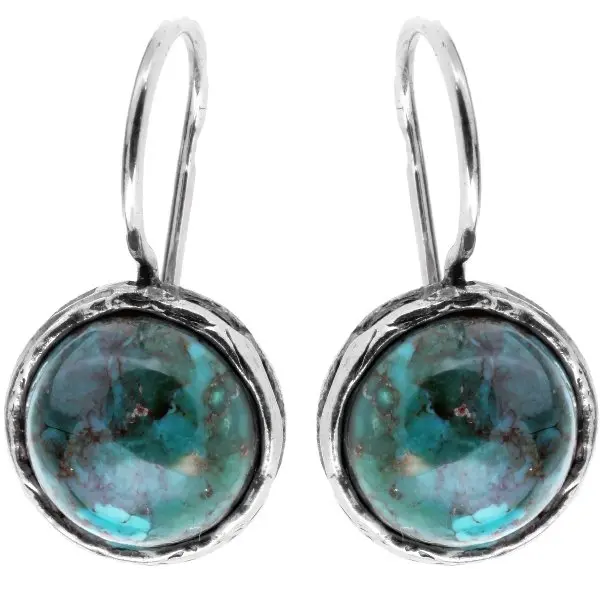 Серьги петельки из серебра