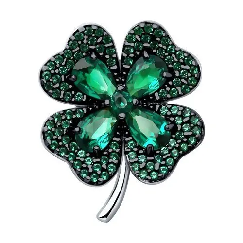 Брошь из серебра