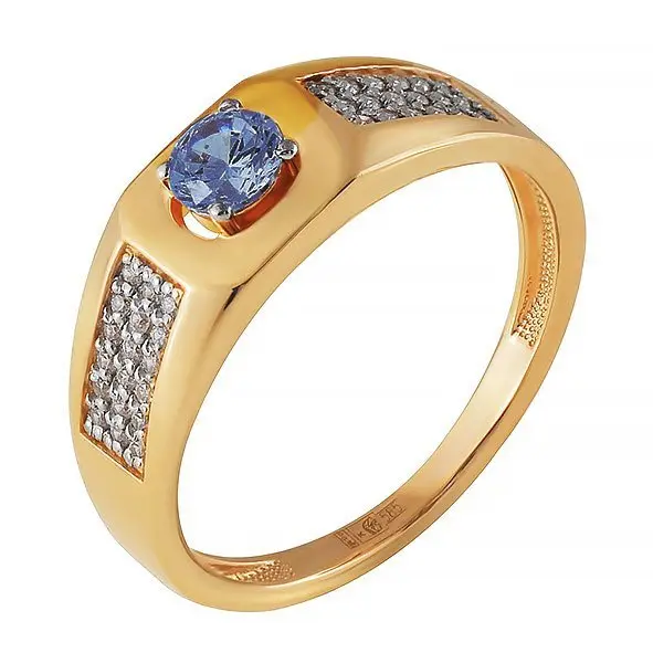 Печатка из комбинированного золота