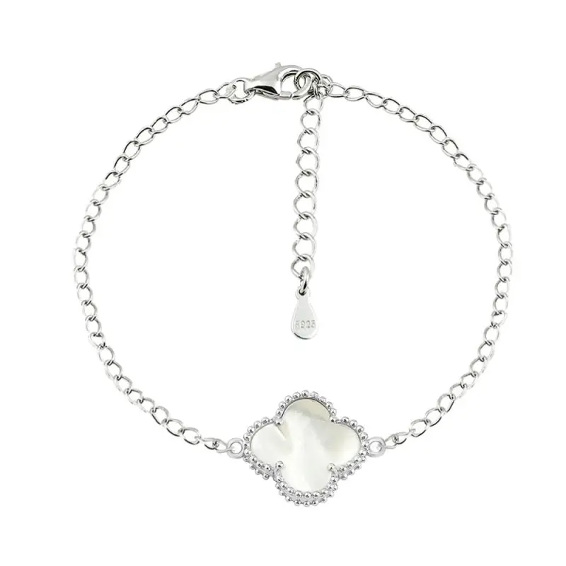 Браслет декоративный из серебра