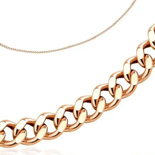 Цепь из красного золота