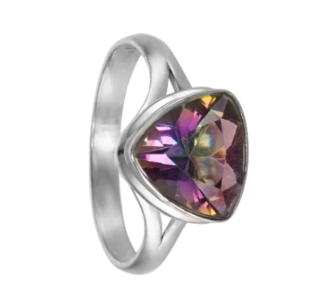 Кольцо декоративное из серебра