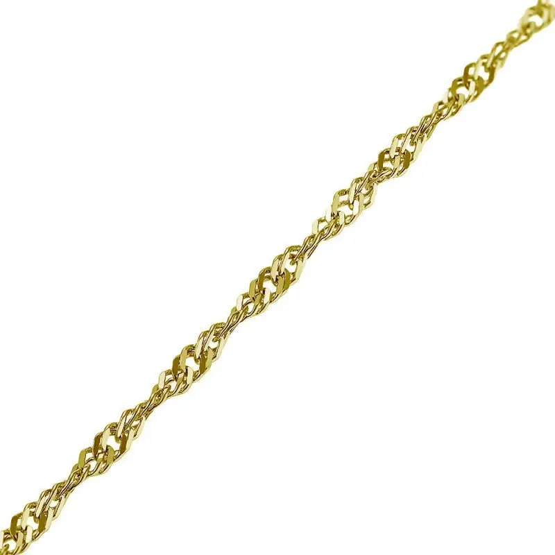 Цепь из желтого золота