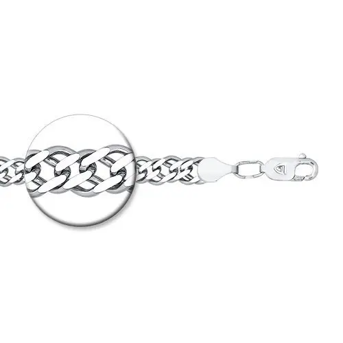 Браслет цепочный из серебра