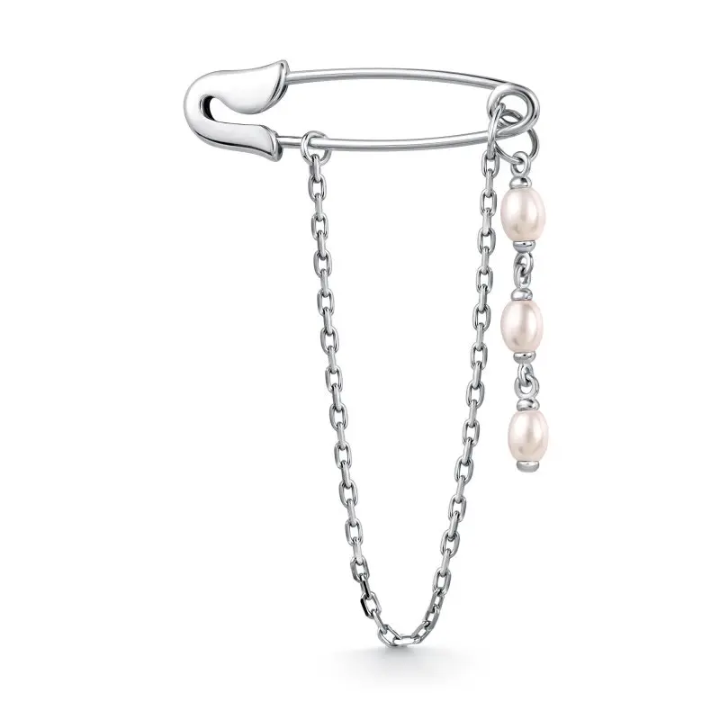 Брошь из серебра