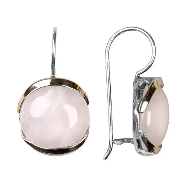 Серьги петельки из серебра
