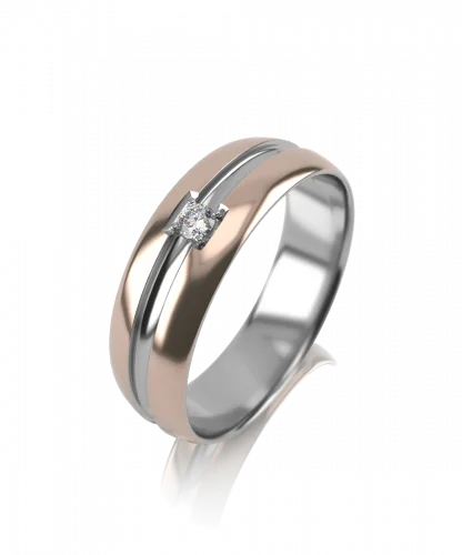 Кольцо ЕК-1-1бр/кб вид 2