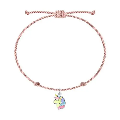 Браслет шнурок из серебра