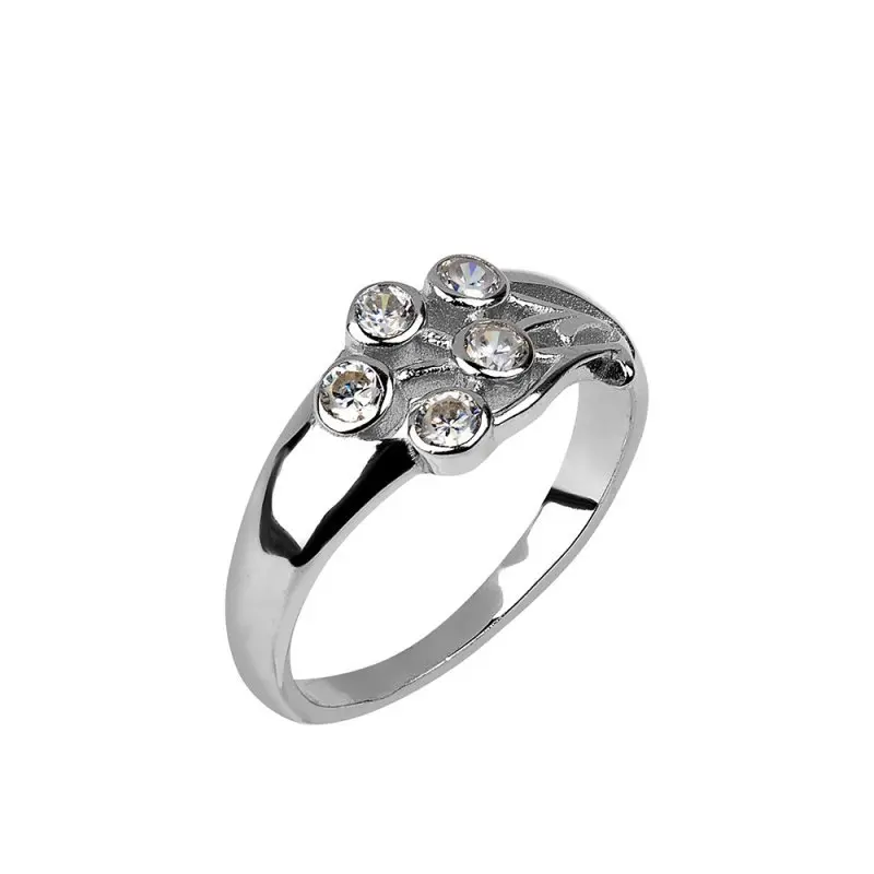 Кольцо декоративное из серебра