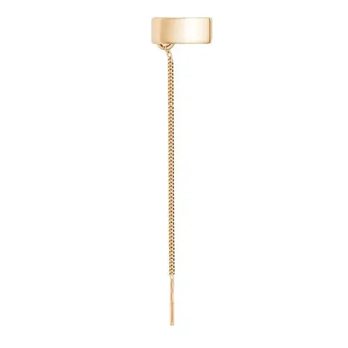 Серьги каффы из серебра вид 1