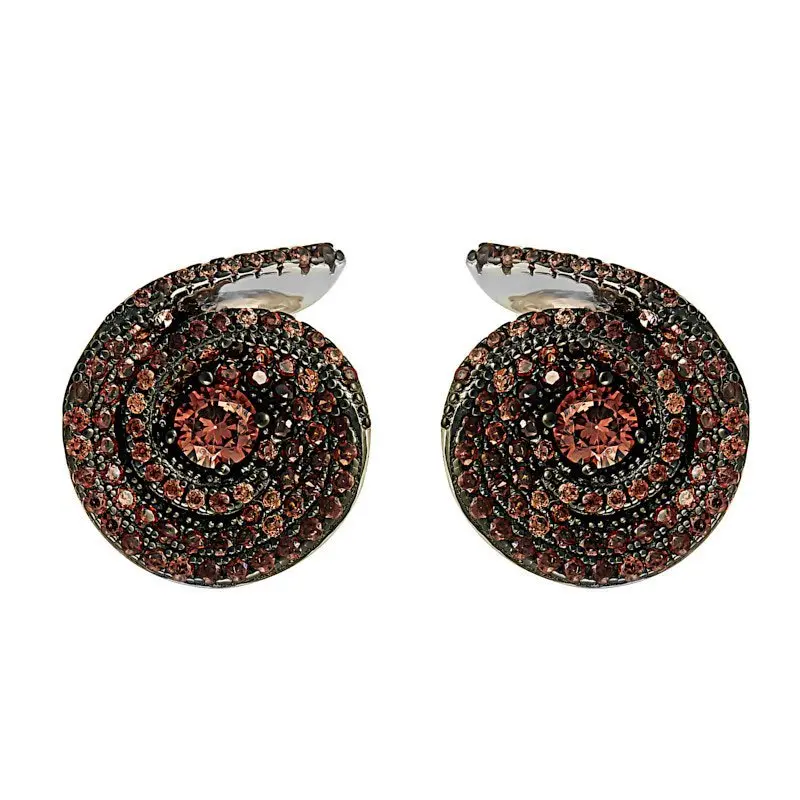 Серьги с английским замком из серебра