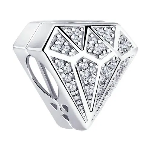 Подвеска шарм из серебра вид 1