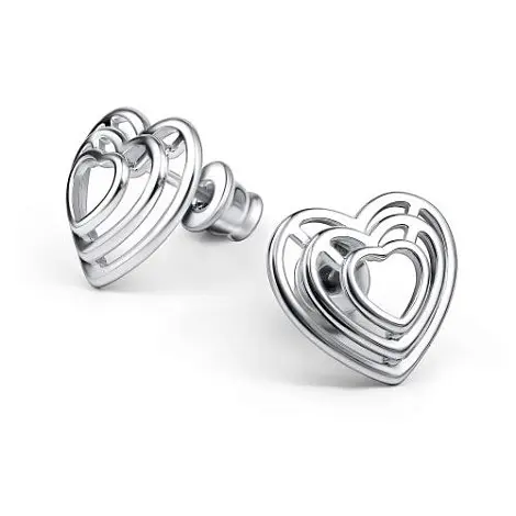 Серьги пуссеты из серебра