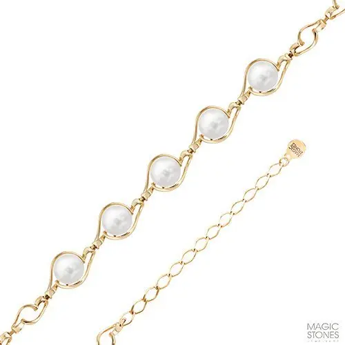 Браслет декоративный из красного золота