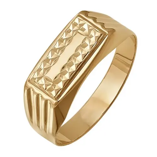 Печатка из красного золота