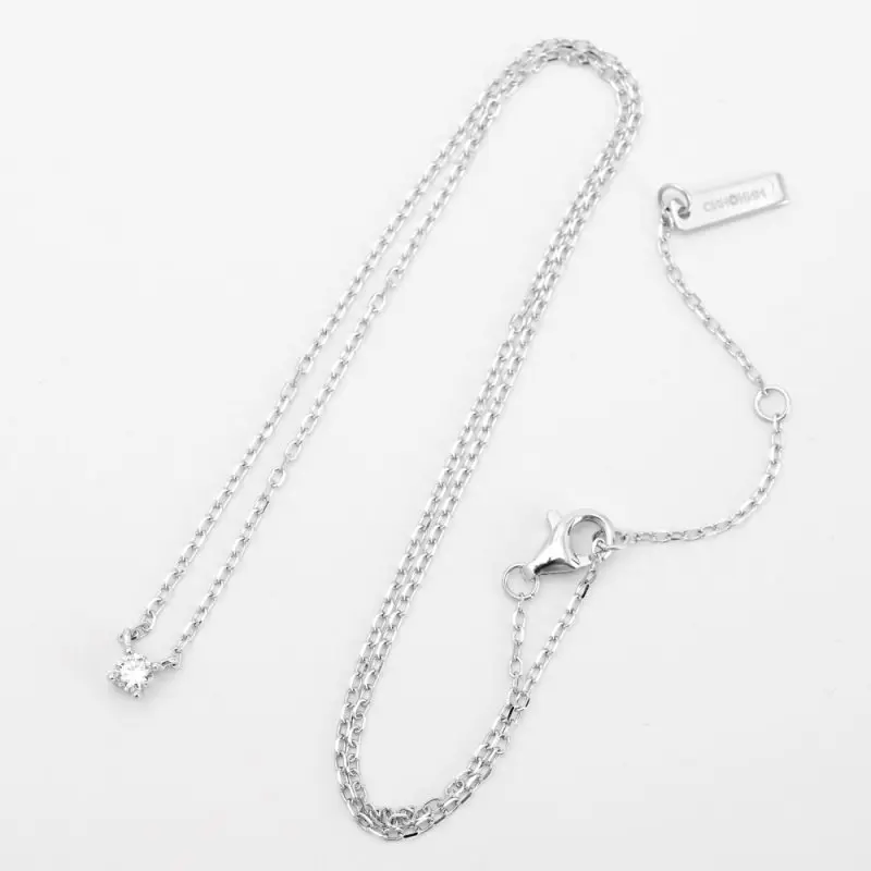 Цепь колье из серебра