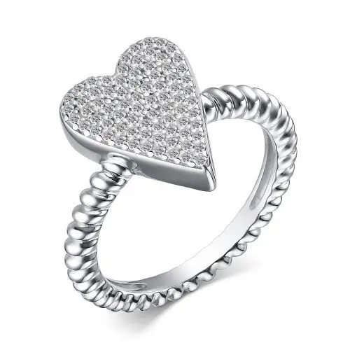 Кольцо декоративное из серебра