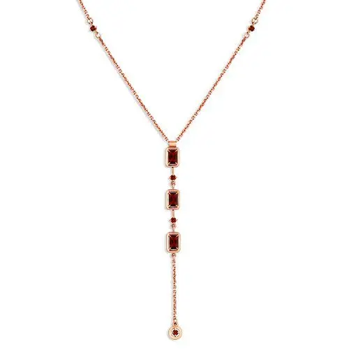 Цепь колье из красного золота