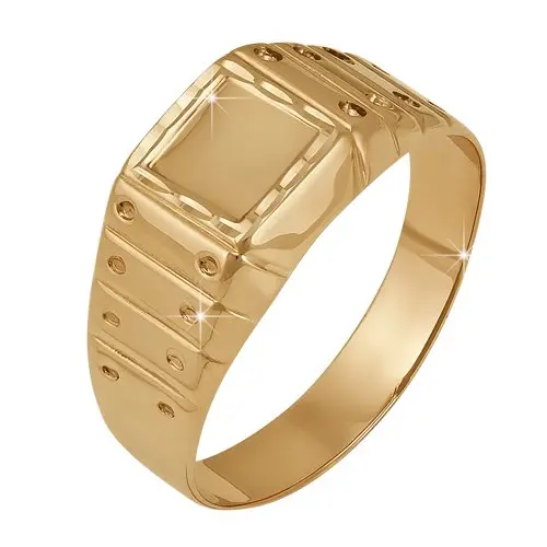 Печатка из красного золота