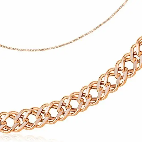 Браслет цепочный из позолоты