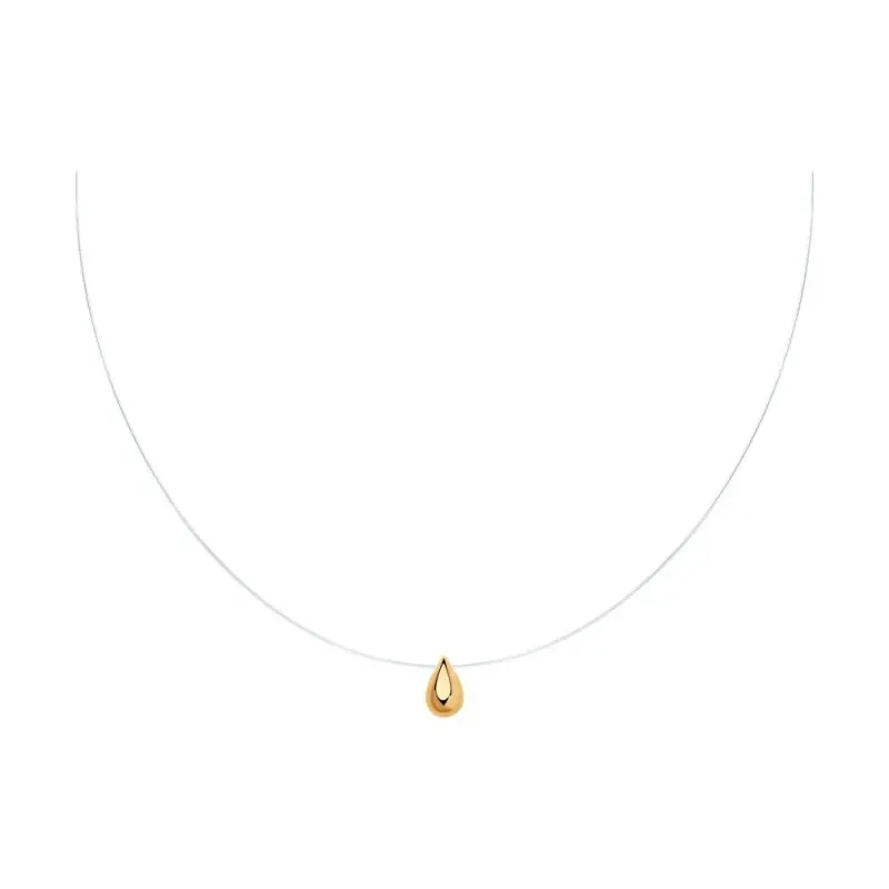 Цепь шнурок из позолоты