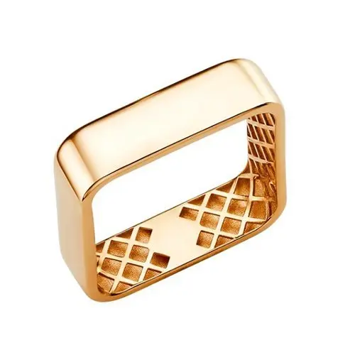 Кольцо декоративное из красного золота