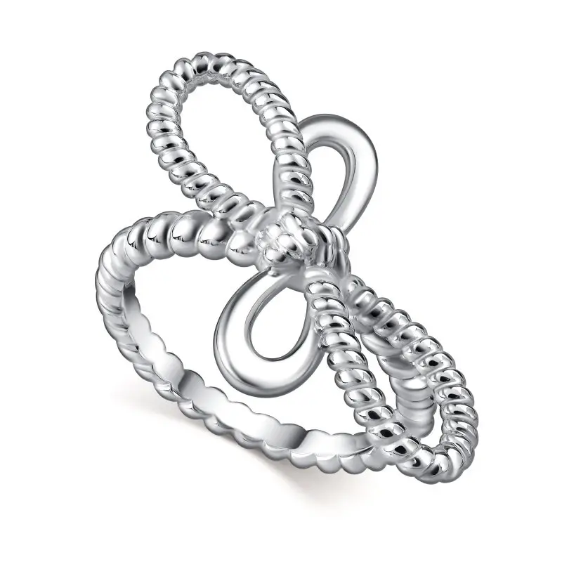 Кольцо декоративное из серебра