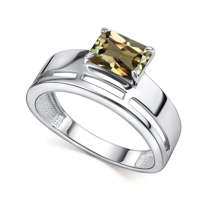 Кольцо декоративное из серебра