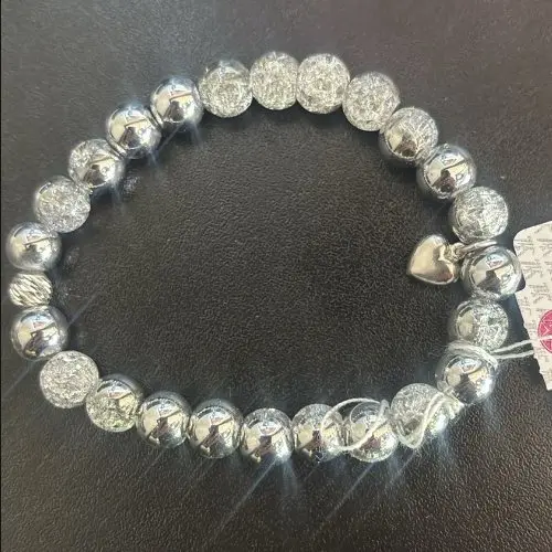 Браслет декоративный из серебра