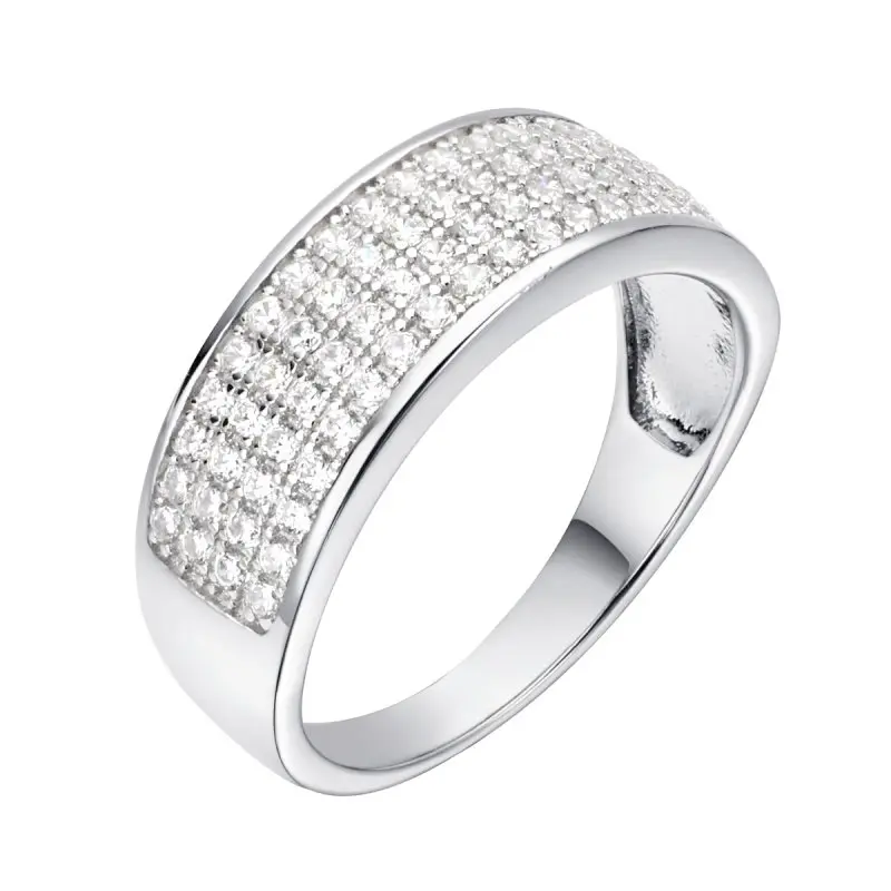 Кольцо декоративное из серебра