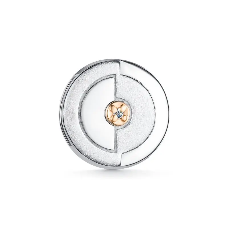 Подвеска бегунок из серебра