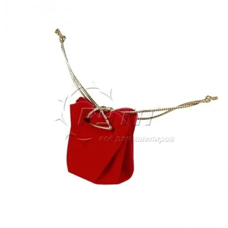 Мешок 7530100 алый зол шнур